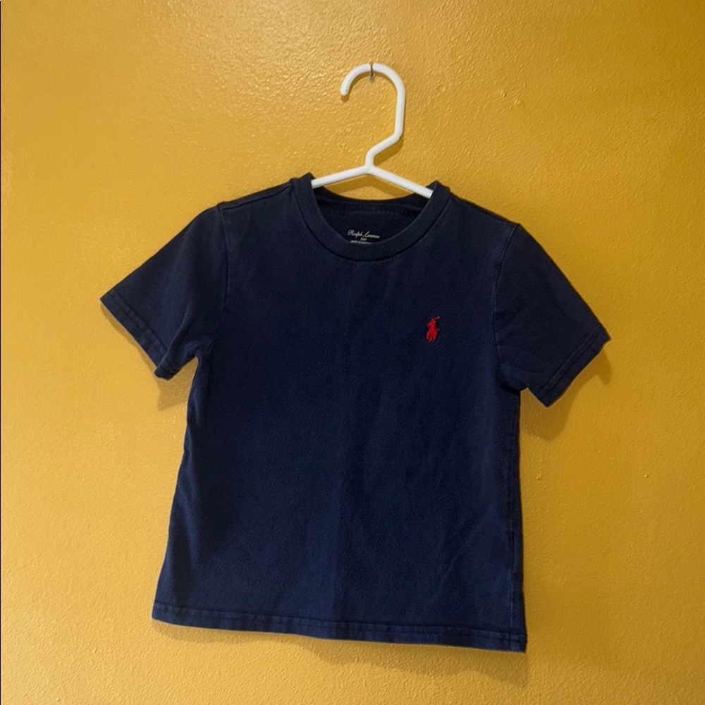 Ralph Lauren Kids Navy Blue T-Shirt